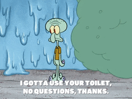 Season 6 Toilet GIF by SpongeBob SquarePants