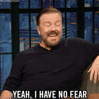 seth meyers i have no fear GIF by Late Night with Seth Meyers