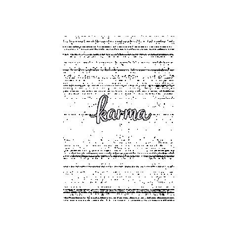 Energy Karma Sticker by Luna y el Tarot