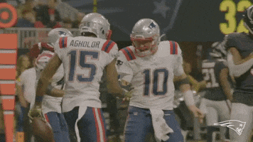Nelson Agholor Reaction GIF by New England Patriots