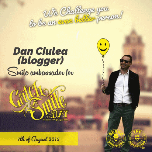 ciulea smile ambassador catch a smile day GIF