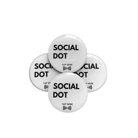 Social Dot Sticker