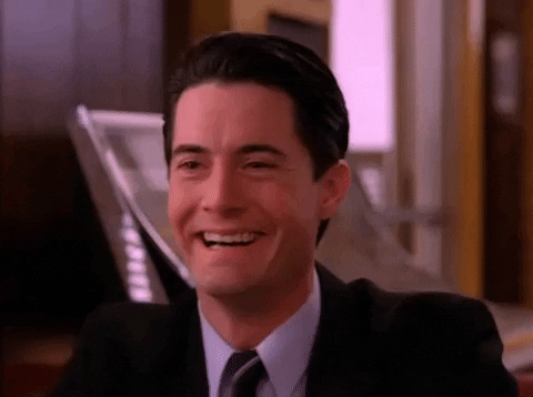 dale cooper lol GIF by Twin Peaks on Showtime