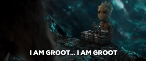 baby groot guardians of the galaxy volume 2 GIF