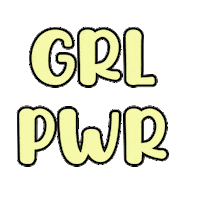 Girl Power Sticker by Alanika