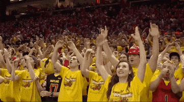 College Basketball Dancing GIF by Maryland Terrapins