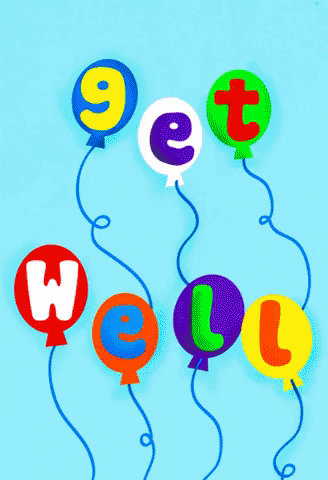 Feel Better Get Well Soon GIF by Greetings Island