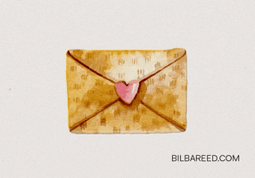 I Love U Heart GIF by Bilbareed