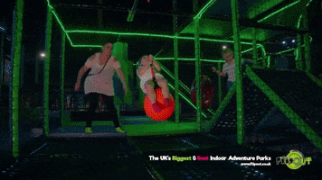 Adventure Park Fun GIF by Flip Out UK