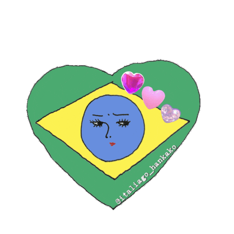 Futebol Brazil Sticker