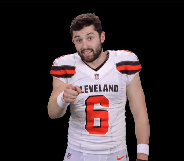 You Are Out Baker Mayfield GIF by NFL - Find & Share on GIPHY