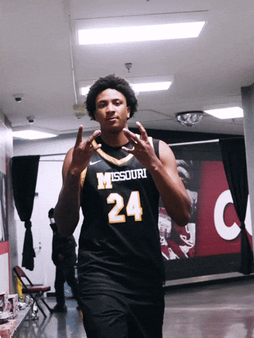 Ncaa Basketball Win GIF by Mizzou Athletics