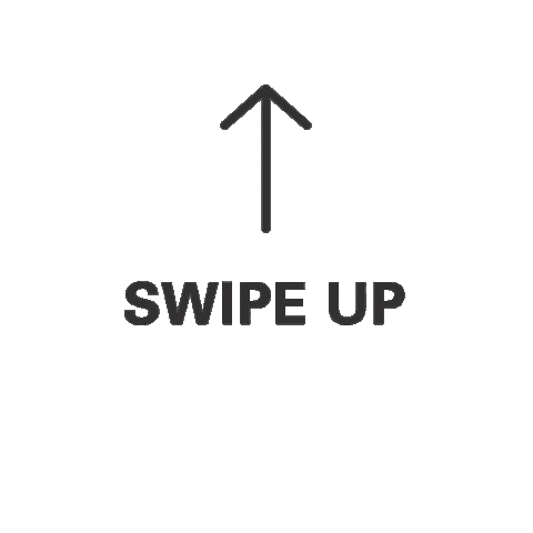 Swipe Up Black And White Sticker by LOJEL