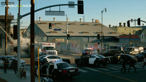 Jake Gyllenhaal Action GIF by Ambulance - Find & Share on GIPHY