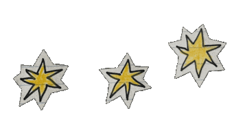 Stars Paper Sticker