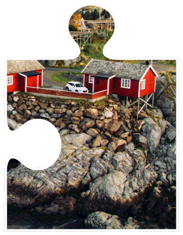 Travel Puzzle Sticker by Ruefa