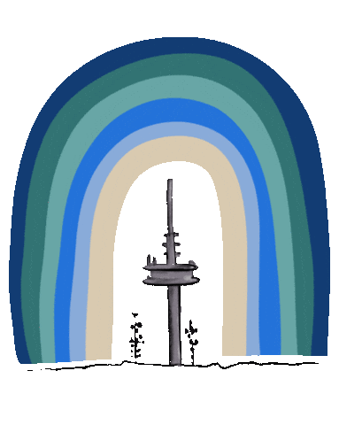 Deutschland Wanderlust Sticker by ViaLucia