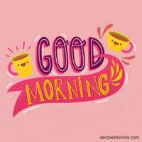 Happy Good Morning GIF by sendwishonline.com
