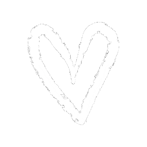 White Heart Sticker by Hydrus Poetry