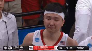 First Round Crying GIF by NCAA March Madness