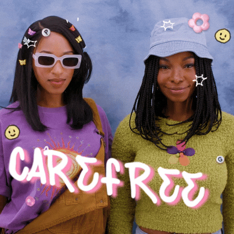 Care Free No Worries GIF by Pen Pals