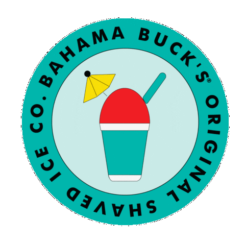 Shaved Ice Dessert Sticker by Bahama Buck's