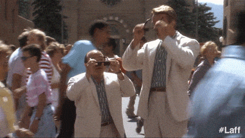 Twinning Arnold Schwarzenegger GIF by Laff