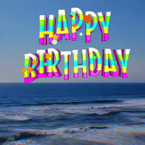 Happy Birthday Sea GIF by Yevbel