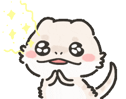 Bearded Dragon Love Sticker