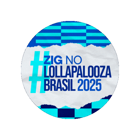 Lollabr Lollapaloozabr Sticker by Zig The Global Funtech