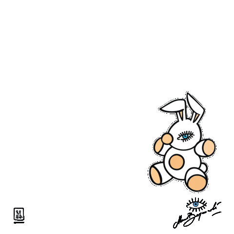 Magic Bunny Sticker by Capolavoro jewellery