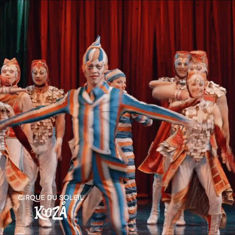 Happy Dance GIF by Cirque du Soleil