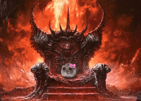 Throne Sitting GIF