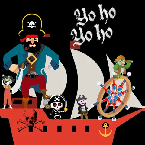 Ship Pirate GIF by JJs Manöverschluck