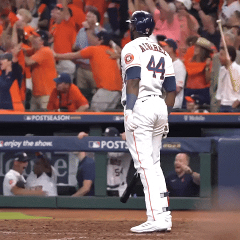 Houston Astros Yes GIF by MLB - Find & Share on GIPHY