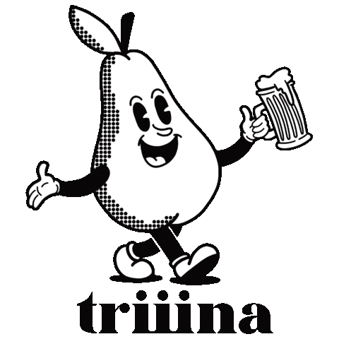 Beer Pear Sticker