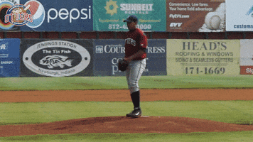 Pitching Warm Up GIF by Evansville Otters