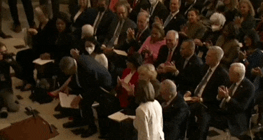 Nancy Pelosi Hug GIF by GIPHY News