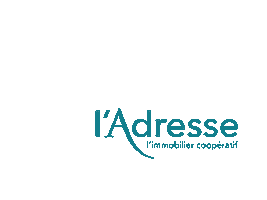 l'Adresse immobilier Sticker