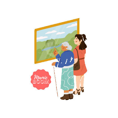 Culture Arts Sticker by Mamie-Boom