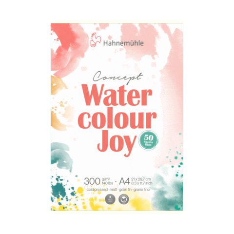 Joy Paper Sticker by Hahnemuehle FineArt