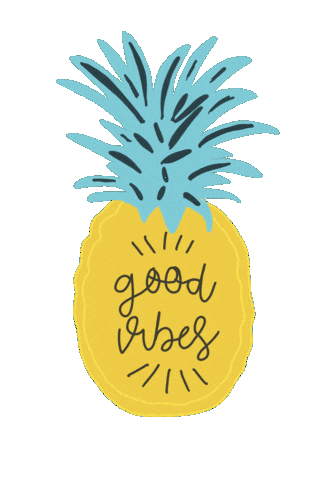 Good Vibes Dog Sticker by Parisian Pet