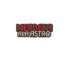 Maestro Kemerdekaan Sticker by Roketin