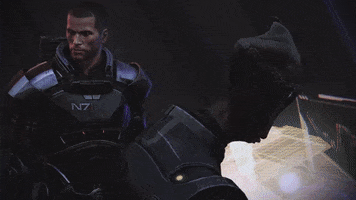 Commander Shepard Objection GIF by Mass Effect