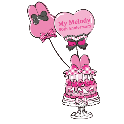 Pink Sticker Sticker by Sanrio