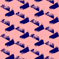 pink cubic honeycomb GIF