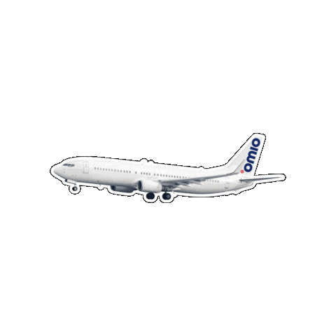 Plane Sticker by Omio