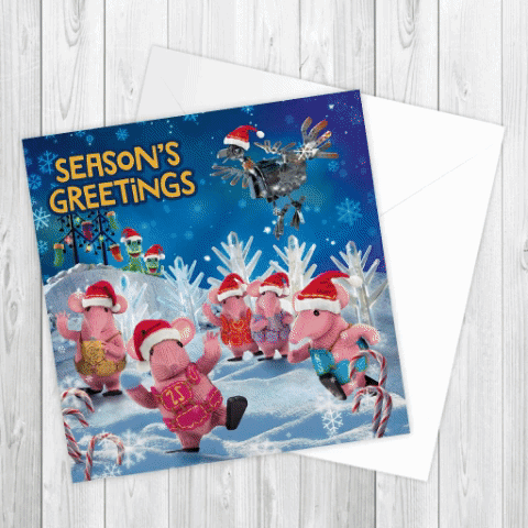 the clangers christmas GIF