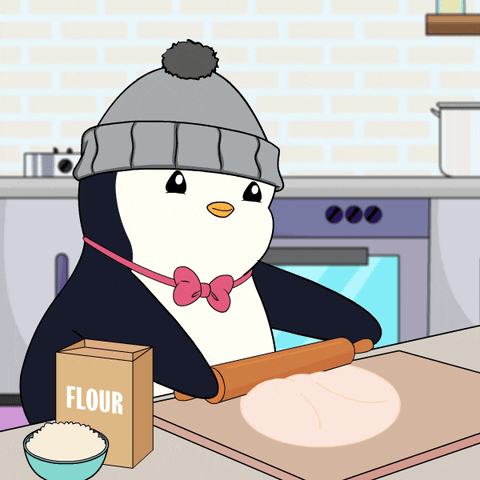Cake Cooking GIF by Pudgy Penguins