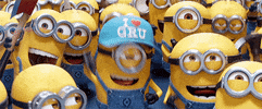 Celebration Cheer GIF by Minions
